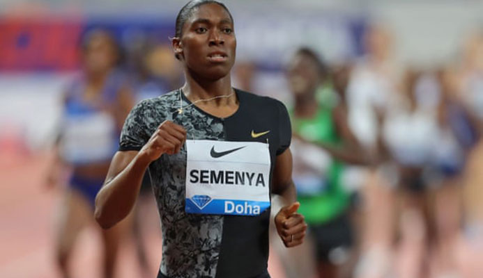  Caster Semenya has received the support of three global organisations that promote women’s sport. Photograph: Karim Jaafar/Afp/Getty Images