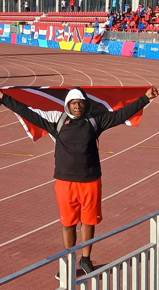Trinidad and Tobago's Jevonte David won men's shot put F42 gold at the 2025 Parapan American Games in Chile on November 4. - Photo courtesy SporTT (Image obtained at newsday.co.tt)